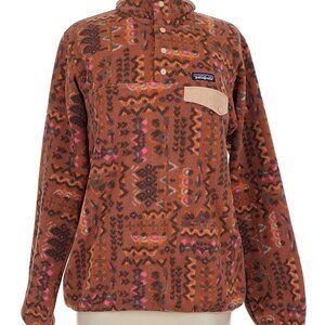 Patagonia Synchilla Snap-T Pullover Fleece Medium Aztec Print Medium Fall Winter